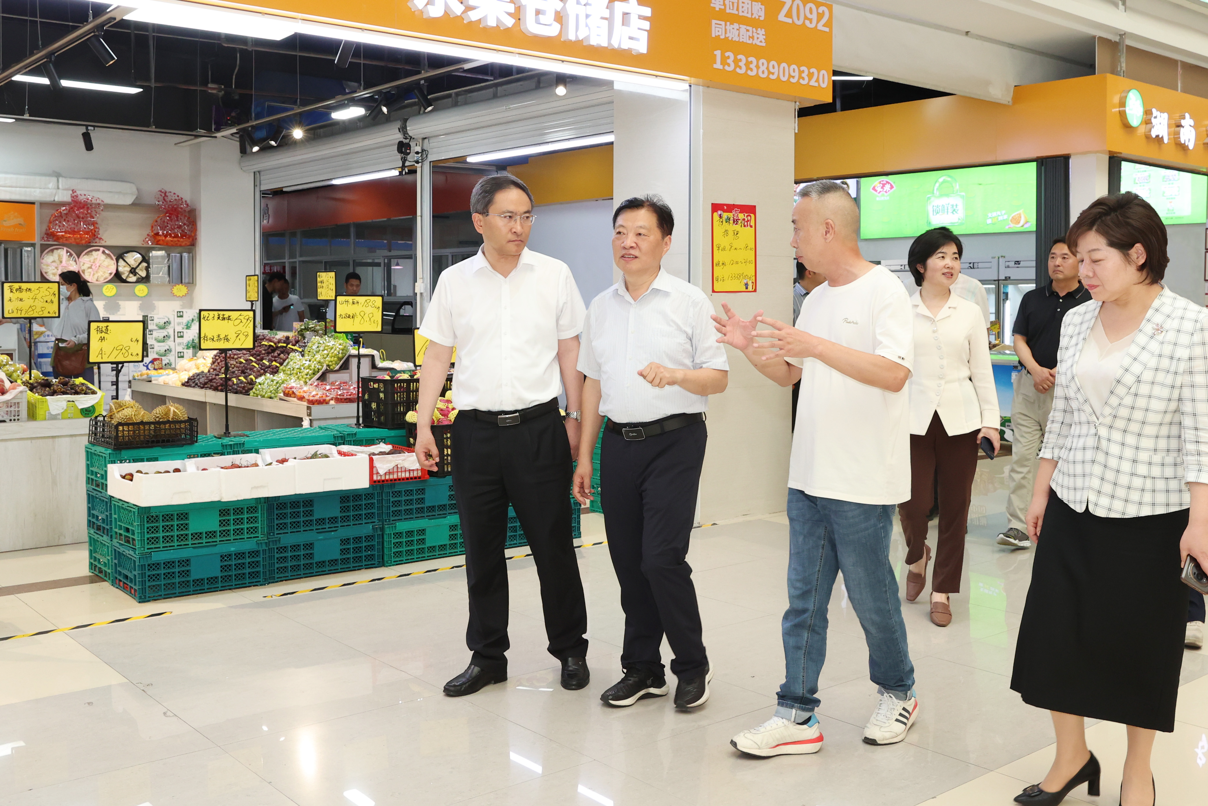 市政协主席现场督办重点提案