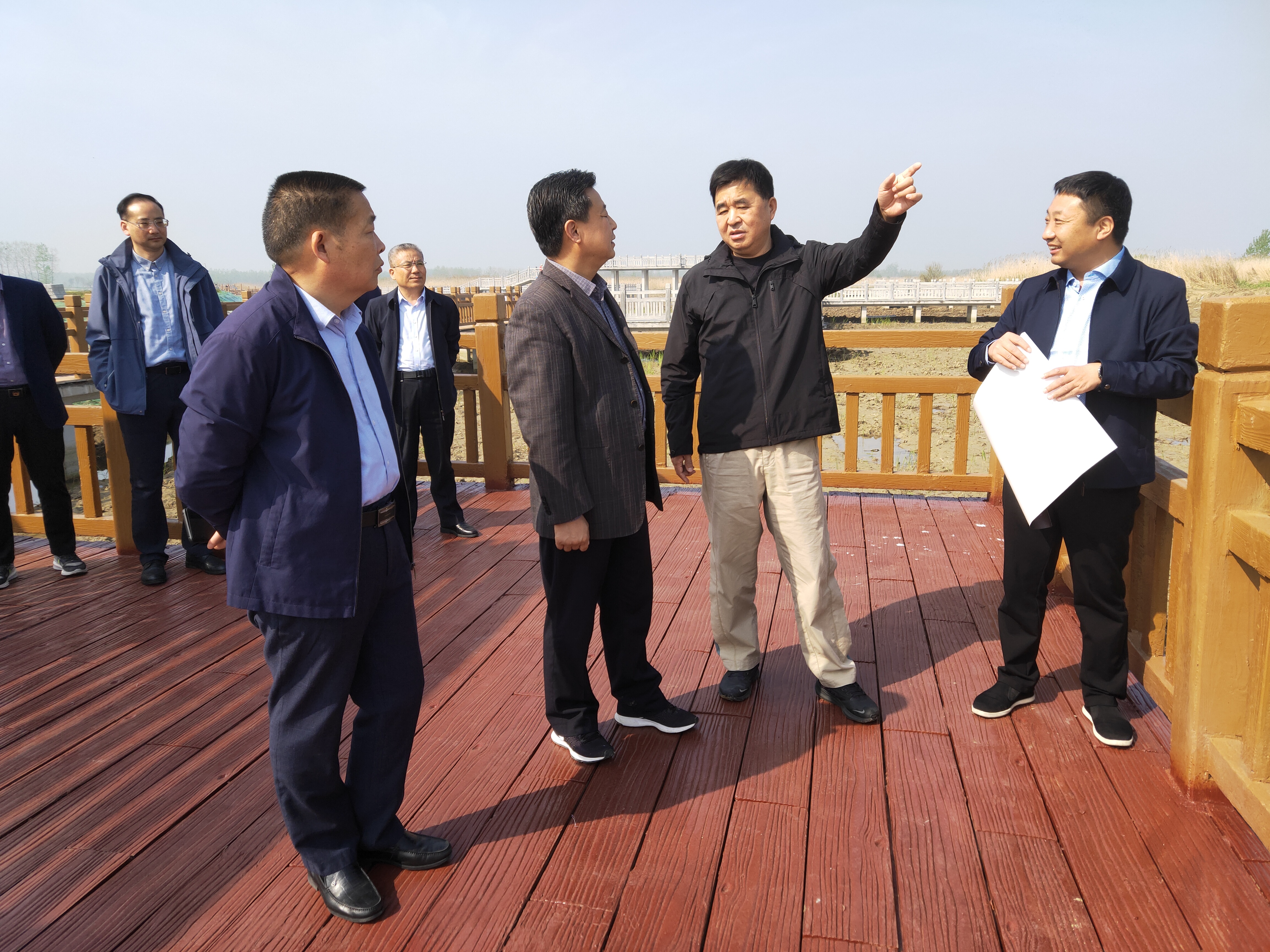 >淮安政协>专委会工作>社法民宗委>毕丰书一行先后来到盱眙马坝镇堆头