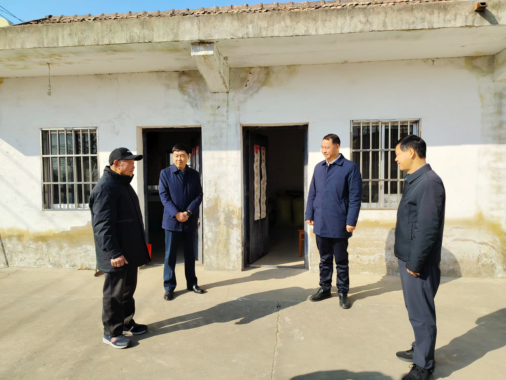 涟水县政协领导开展春节前走访慰问活动